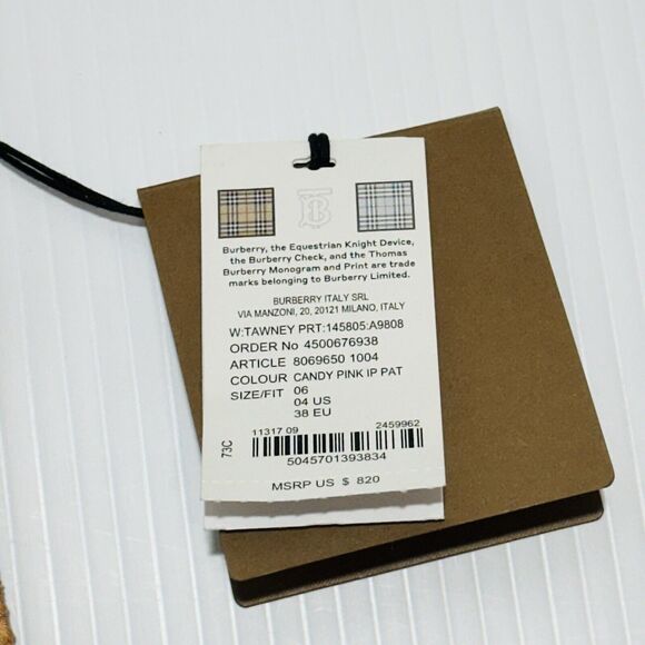 Burberry 100% Silk High Waist Pull On Shorts Multi Color Geometric Sz 4 NWT $820 - Picture 7 of 14